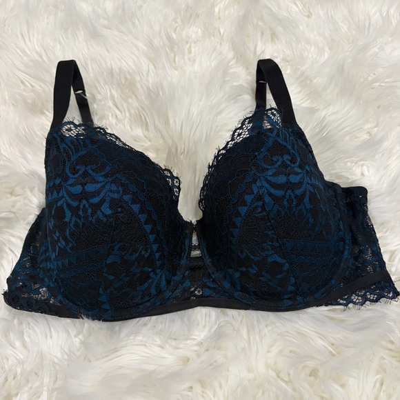 La SENZA Other - La Senza so free blue/black lace bra size 38D